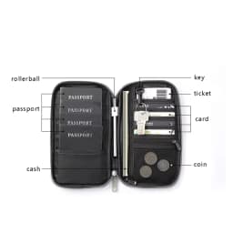 RFID Blocking Passport Wallet Family Passport Holder Multi Functional Document Case Organizer Travel Accessories Document Bag