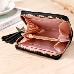 2026 NEW Spring Summer Wallet Women Ladies Mini Tassel Wallets Cute Short Zipper Lovely Pu Leather Coin Purse Female Hand Wallet