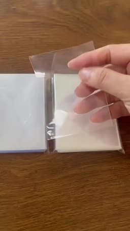 66x91mm Clear Card Sleeves 100/300Pcs Transparent Card Protector Anti-scratch Dustproof Storage Bags For Collectible Game Cards