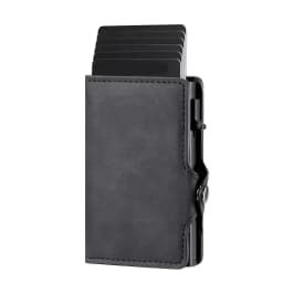 RFID Blocking Credit Card Holder Minimalist Men Wallet Carteira Masculina Money Bag Carbon Fiber Id Bank Cardholder Coin Purse