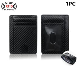 Slim Minimalist Front Pocket RFID Blocking Wallets for Men and Women