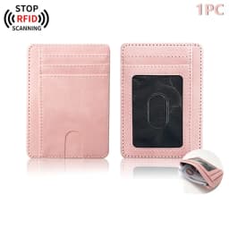 Slim Minimalist Front Pocket RFID Blocking Wallets for Men and Women