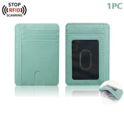 Slim Minimalist Front Pocket RFID Blocking Wallets for Men and Women