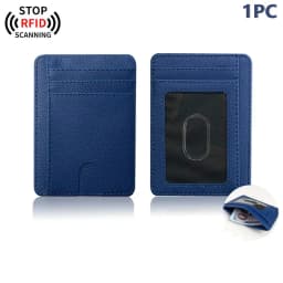 Slim Minimalist Front Pocket RFID Blocking Wallets for Men and Women