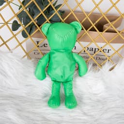 ECO Silver Coated Bear Cotton Filling Waterproof Tote High-Quality Reusable Grocery High Capacity Cotton Bag Shopping Bag