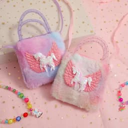 Cute Cartoon Mini Unicorn Handbags For Little Girls Ovely Wing Horse Kids Small Bag Storage Wallet Birthday Party Gifts
