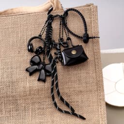 PU Leather Maillard Rope Keychain Woven Rope Handmade Braided Rope Car Keyrings English Letter Style Love Rope Bag Charm