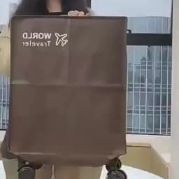 1PC Non-woven Luggage Cover Dustproof Trolley Suitcase Wear-resistant Rolling Anti-scratch Luggage Protector Cover