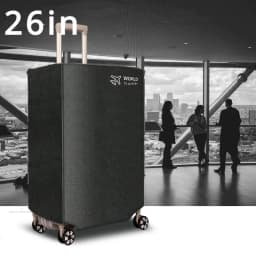 1PC Non-woven Luggage Cover Dustproof Trolley Suitcase Wear-resistant Rolling Anti-scratch Luggage Protector Cover