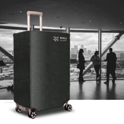 1PC Non-woven Luggage Cover Dustproof Trolley Suitcase Wear-resistant Rolling Anti-scratch Luggage Protector Cover