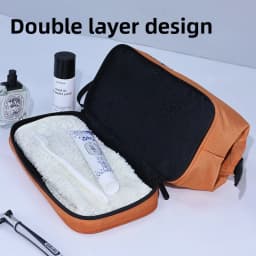Dry and Wet Separation Men's Toiletry Bag Business Trip Portable Cosmetics Storage Bag High Value Cosmetic Bag