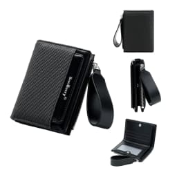 Baellerry Fashion Zipper Wallets Buckle Coin Purse Hand Women's Short Wallet Bifold Multi-slot Card Holder