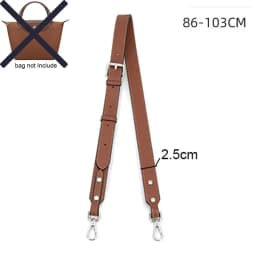 Leather Bag Shoulder Strap for Longchamp Terra Short Handle Small Bag Modification Without Punching Strap Bag Accessories