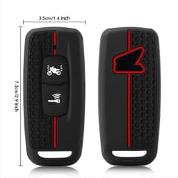 Silicone Key Case Cover Keychain For Honda Pcx 125 Forza 125 300 350 750 ADV Xadv Super Cup SH150i SH300 Sh125 XAV Xlov SH