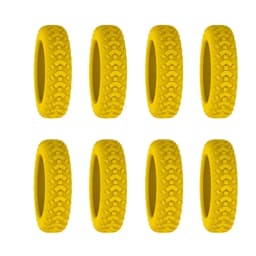 8pcs Travel Luggage Caster Shoes Silicone Suitcase Wheels Protection Cover Reduce Noise Trolley Box Casters Cover