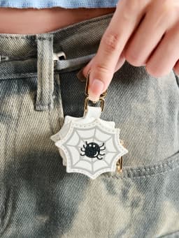 Halloween Coin Purse Key Chain 2025 New Money Pouch Cute Keychain Mini Pouch Wallet Little Pumpkin Wallet Halloween Gifts