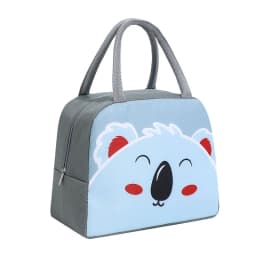 Cartoon Children's Lunch Bag Thermal Insulation Aluminum Film High Quality Waterproof Oxford Cloth Portable Lunch Bags Tote New