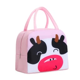 Cartoon Children's Lunch Bag Thermal Insulation Aluminum Film High Quality Waterproof Oxford Cloth Portable Lunch Bags Tote New