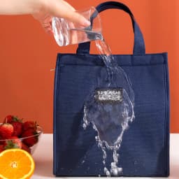 Large Capacity Portable Insulation Bag Student And Work Lunch Bag