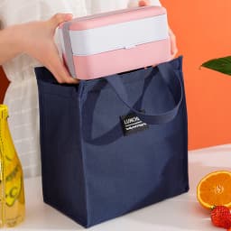 Large Capacity Portable Insulation Bag Student And Work Lunch Bag