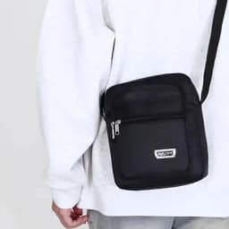 2025 Men Nylon Shoulder Bag Messenger Bag Casual Nylon Zipper Pocket Handbag Fashion Tote Travel Male Crossbody Bags New