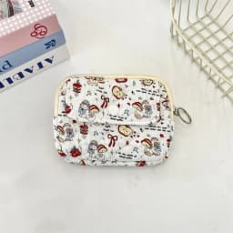 Cartoon Animals Coin Purse Portable Card Quilted Storage Bag Card Hold Wallets & Holders Multifunctional Quilted Storage Bag