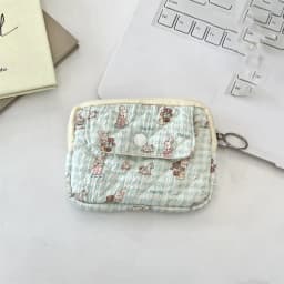 Cartoon Animals Coin Purse Portable Card Quilted Storage Bag Card Hold Wallets & Holders Multifunctional Quilted Storage Bag