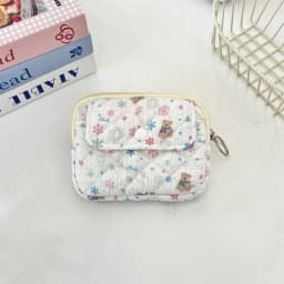 Cartoon Animals Coin Purse Portable Card Quilted Storage Bag Card Hold Wallets & Holders Multifunctional Quilted Storage Bag