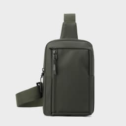 Men's Business Crossbody Bag 2026 New Model Chest Bag Men's Shoulder Bag Men's Small Crossbody Bag Waterproof Outdoor Backpack Hiking Phone Bag