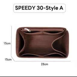 Detachable Felt Purse Insert Organizer for Luxury Handbag Speedy 25 30 35 Makeup Bag Shaper Liner Travel Inner Pouch