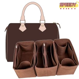 Detachable Felt Purse Insert Organizer for Luxury Handbag Speedy 25 30 35 Makeup Bag Shaper Liner Travel Inner Pouch