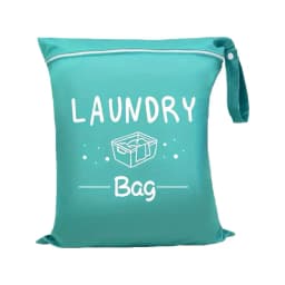 4 Colors Waterproof Travel Laundry Bag Wet Dry Organizer Pouch with Zipper Hanging Strap Portable Storage Bag