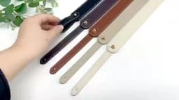 1Pcs PU Leather Purse Strap Bags Shoulder Straps Replacement For Handbag Cowhide Crossbody Purse Strap Bag Travel Accessories