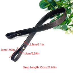 1Pcs PU Leather Purse Strap Bags Shoulder Straps Replacement For Handbag Cowhide Crossbody Purse Strap Bag Travel Accessories