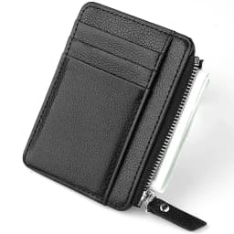 Mini Credit Card Wallet Id Card Holder For Men's Small Wallet Thin Sleeve Zipper Short Coin Wallet Business Card Bag Men Gifts