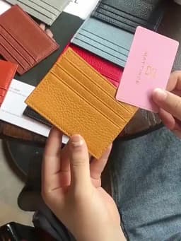 Mini Credit Card Wallet Id Card Holder For Men's Small Wallet Thin Sleeve Zipper Short Coin Wallet Business Card Bag Men Gifts