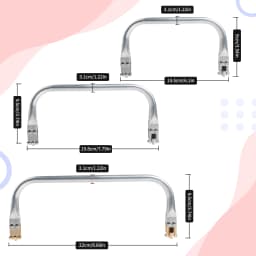 DIY Metal Purse Frame Handle Kiss Clasp Lock For Bag Sewing Craft Tailor Accessories Bag Frame For Purse Backpack Bags Parts