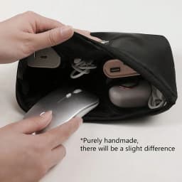 Fashion Portable Travel Storage Bag Waterproof Makeup Kit Mobile Bag Multi-Function Digital Devices Gadget Data Cable Organizer