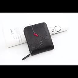 New Men Zipper Wallets Short Card Holder Vintage Male Wallet High Quality PU Leather Classic Coin Pocket Wallet For Boys