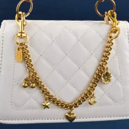 Alloy Cherry Flower Bag Pendant Versatile Design Bag Charms Hanging Chain Fashion Accessory