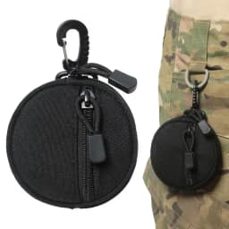 Outdoor Hiking Hunting Accessories Waist Bag Mini EDC Tool Pouch Keychain Zipper Holder Earphone Key Wallet Coin Purses