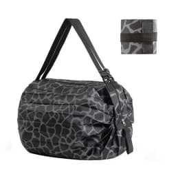 Camouflage Nylon Tote Bag Large Capacity Foldable Shopping Organizer with Handle