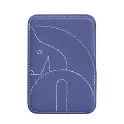 Simple PU Magnetic Card Holder Short Handmade Business Card Holder Large Capacity Back Sticker Stealth Name Card Clip