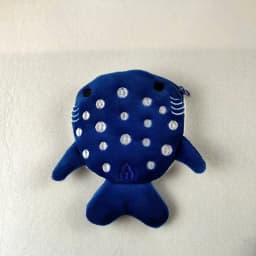 Women Shark Money Card Key Earphone Coin Purse for Small Things Organizer Pouch Zipper Cute Plush Fish Coin Wallet Bags