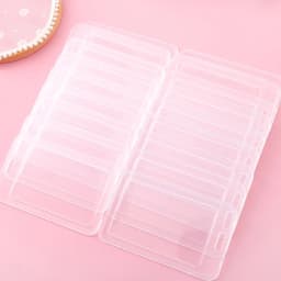 2pcs Transparent ID IC Credit Card Holder Protector Case Clear Badge Holder Working Permit Sleeve Cover for Staff Workers ID Tag