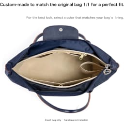 Organizer Insert For Longchamp Large Small Mini Size Totes Bag Felt Storage Bag Purse Insert Handbag Liner Bags Accessories
