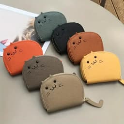 1pc Cat Card Bag Women's Multi-card Ticket Holder Cute Fashion Coin Purse Creative ID Card Holder Wallets for Women