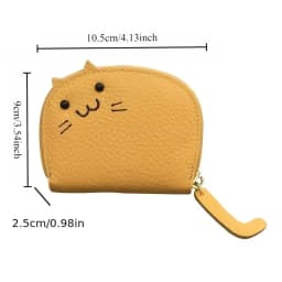 1pc Cat Card Bag Women's Multi-card Ticket Holder Cute Fashion Coin Purse Creative ID Card Holder Wallets for Women