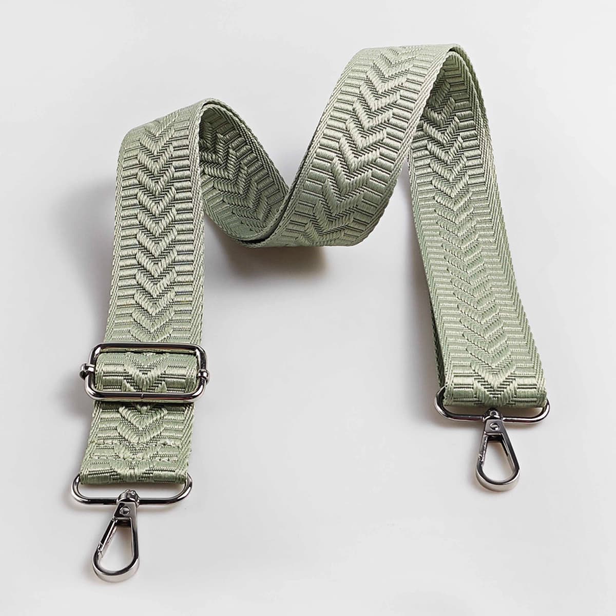 1 Piece 1.50inch Wide Adjustable Handbag Purse Strap Replacement Crossbody Shoulder Strap Arrow Pattern Jacquarded Strap