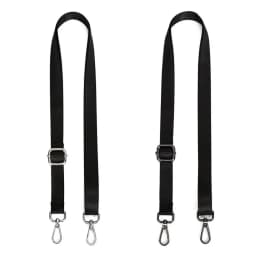 Fashion Black Nylon Shoulder Bag Strap Adjustable Replacement Detachable Belt for Women Men Messenger Bags Handle Handbag Belt